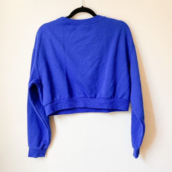 H&M Long Sleeve Crop Top Sweater - 2 Colors - T19 - Picture 4 of 7